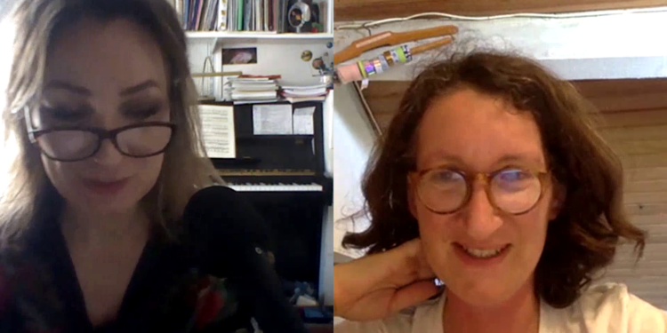 Silène Edgar, invitée de Florence Dutheil dans Enfantillages