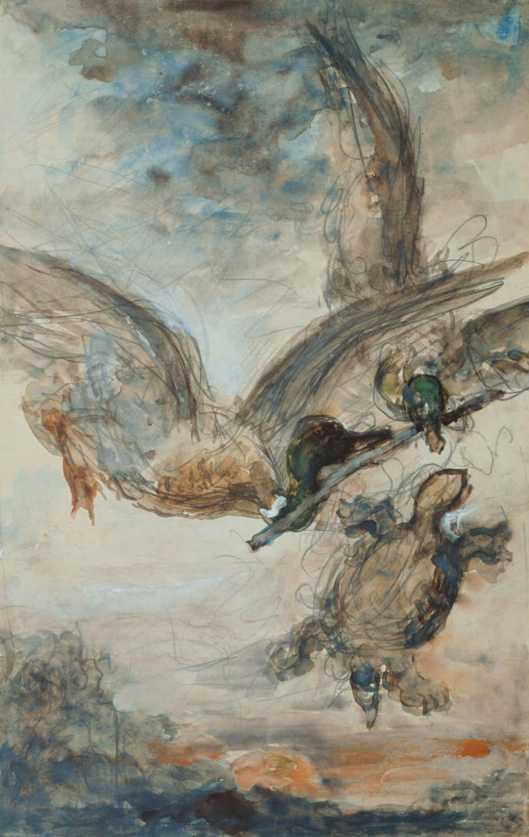 Musée Gustave Moreau Les Fables De La Fontaine Gustave Moreau : Les Fables de La Fontaine, œuvres préparatoires