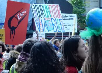 Des marches pour le climat