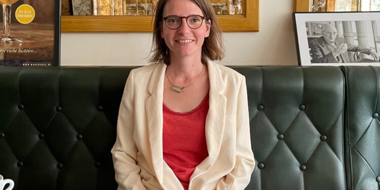 Marine Rosset, candidate dans la 2ème circonscription de Paris