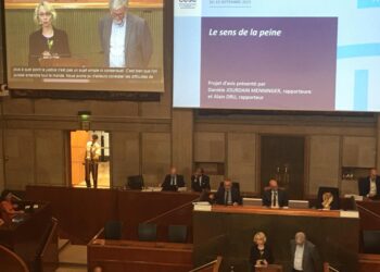 Le sens de la peine, un rapport signé CESE