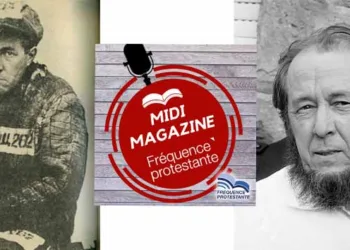 Georges Nivat et Alexandre Soljenitsyne